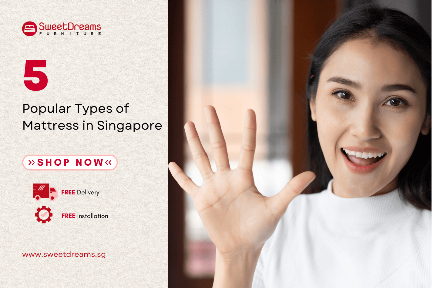 5 Popular Types of Mattress in Singapore